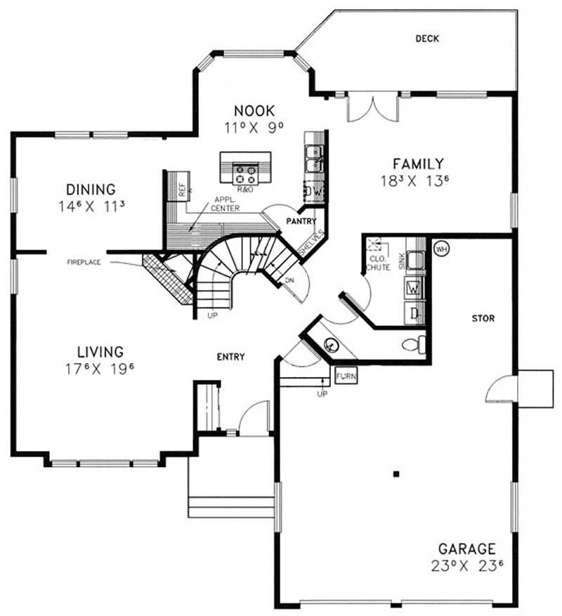 Floor Plan First Story