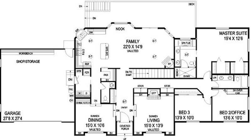 Floor Plan First Story