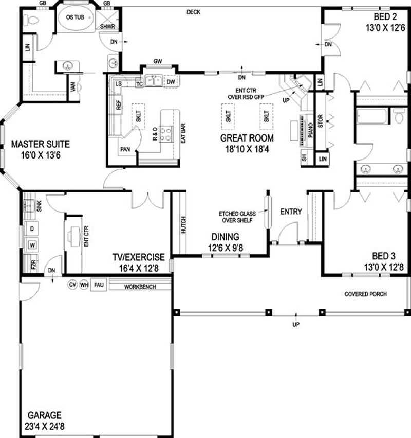 Floor Plan First Story