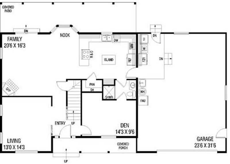 FLOOR PLAN FIRST STORY