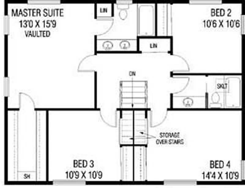 FLOOR PLAN SECOND STORY