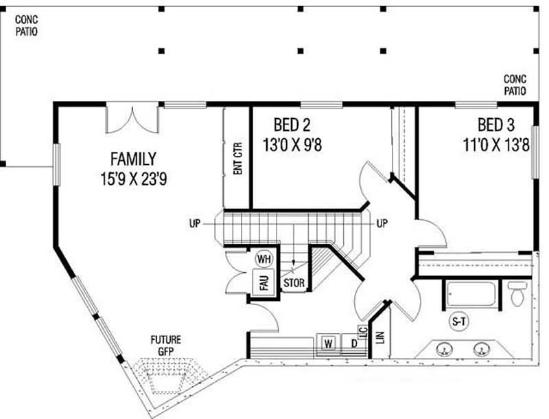 FLOOR PLAN BASEMENT