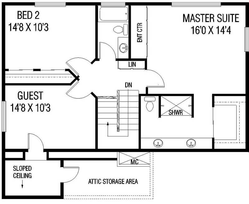 FLOOR PLAN SECOND STORY