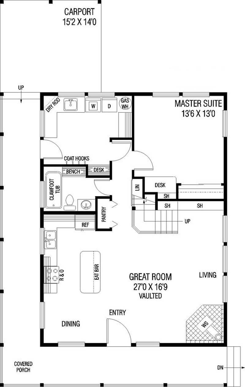 FLOOR PLAN FIRST STORY