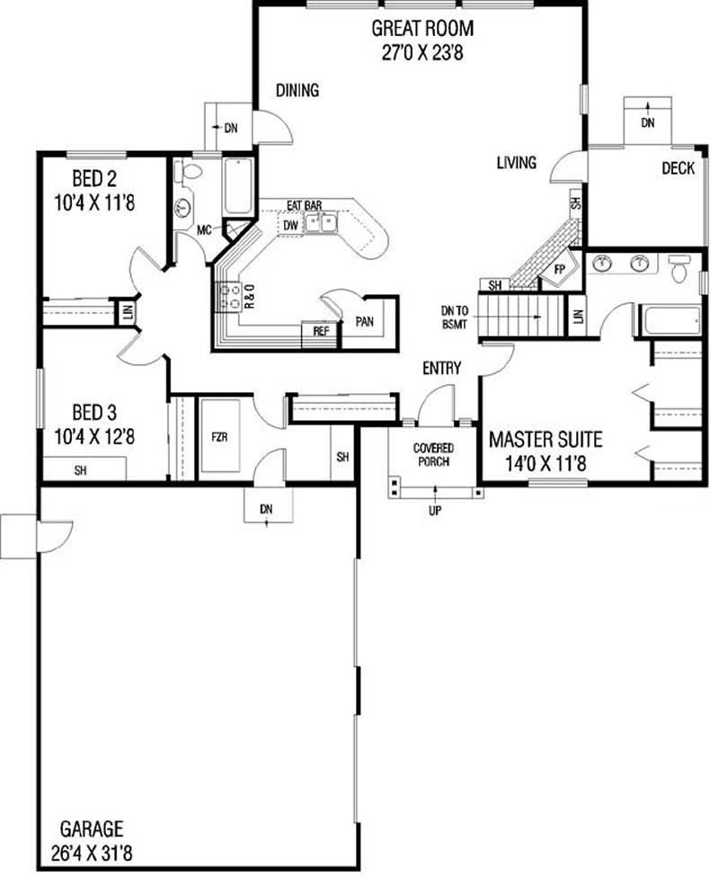 FLOOR PLAN FIRST STORY