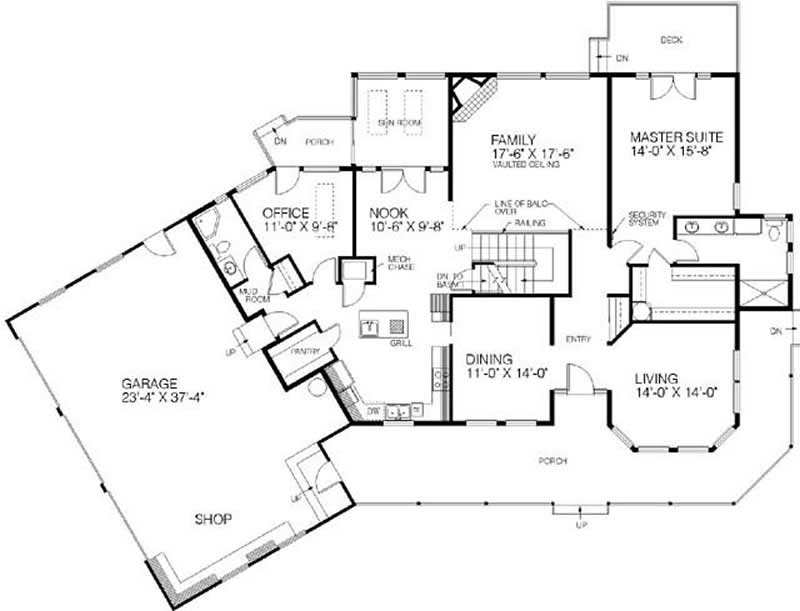 FLOOR PLAN FIRST STORY