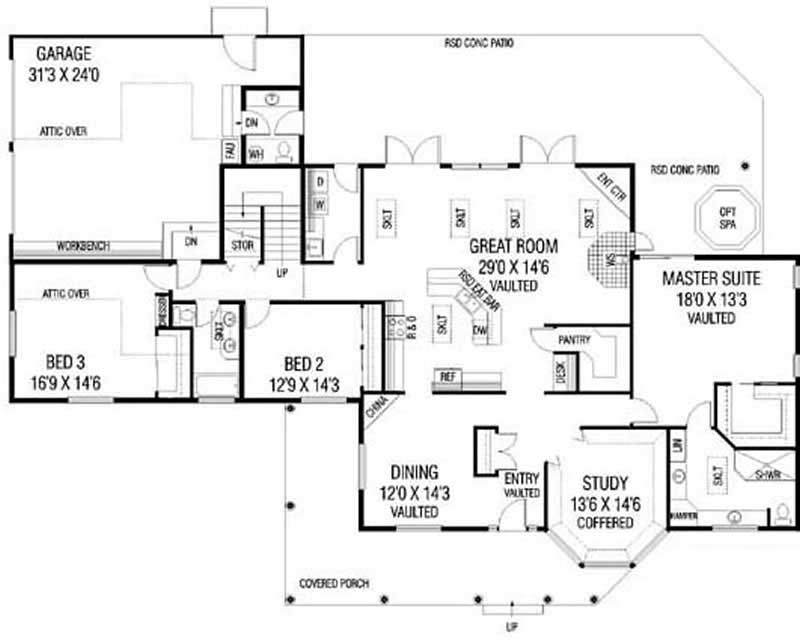 FLOOR PLAN FIRST STORY