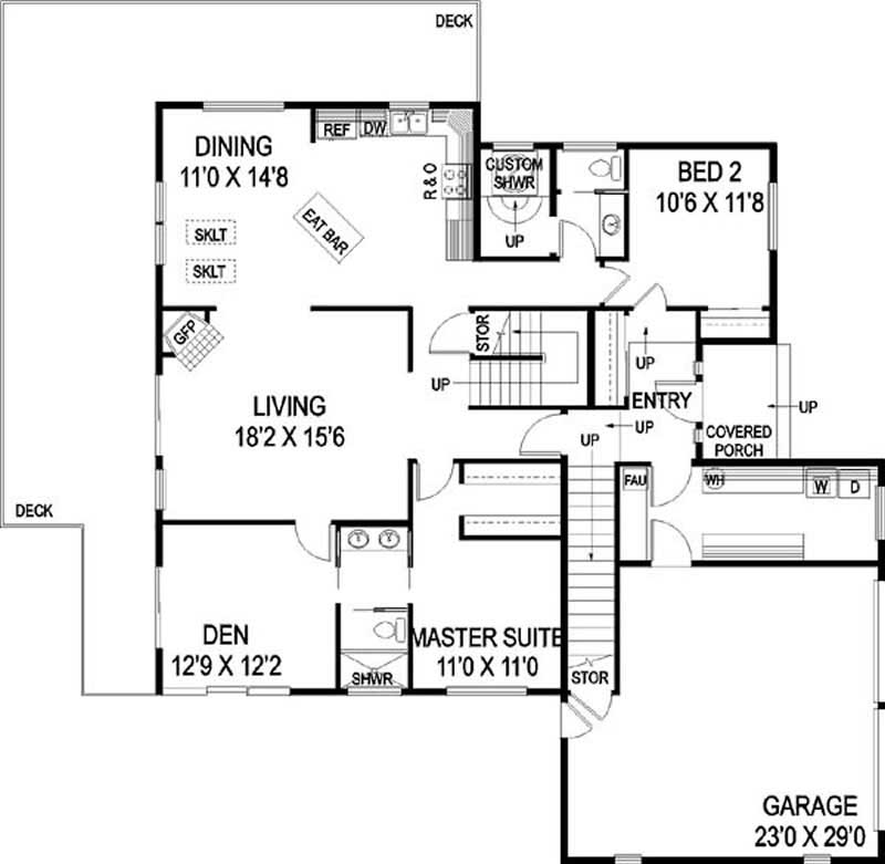 FLOOR PLAN FIRST STORY