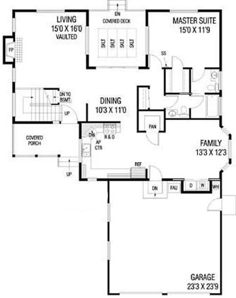 FLOOR PLAN FIRST STORY