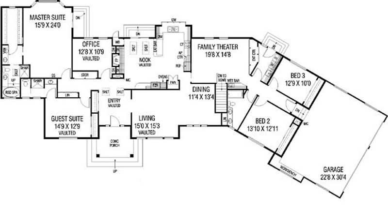FLOOR PLAN FIRST STORY