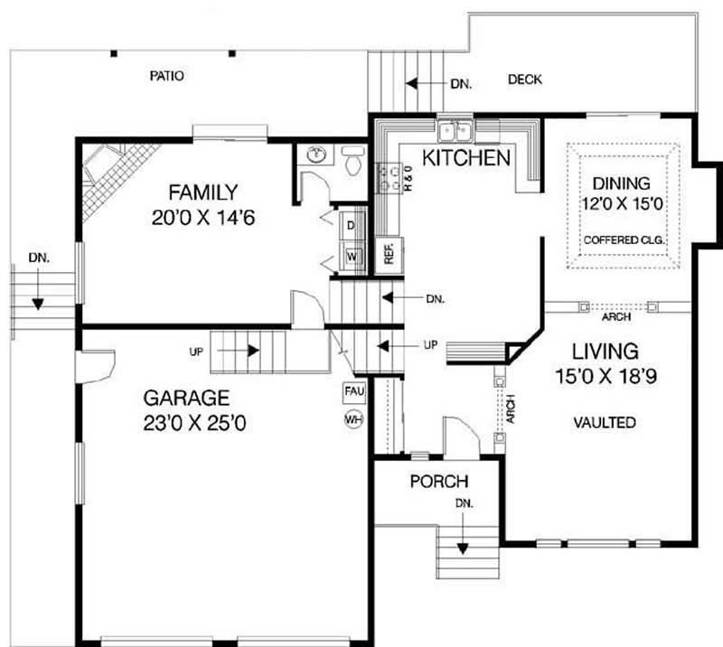 FLOOR PLAN FIRST STORY