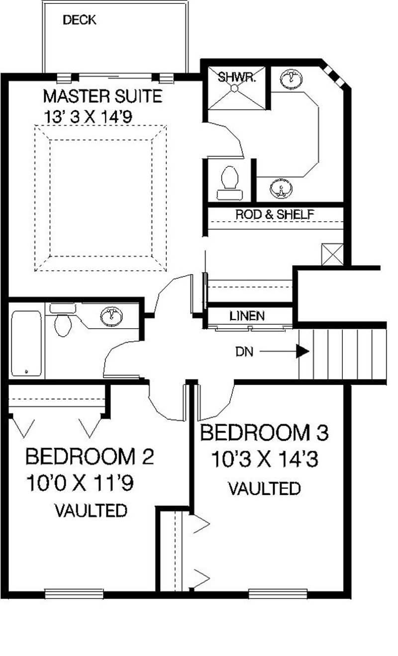 FLOOR PLAN SECOND STORY
