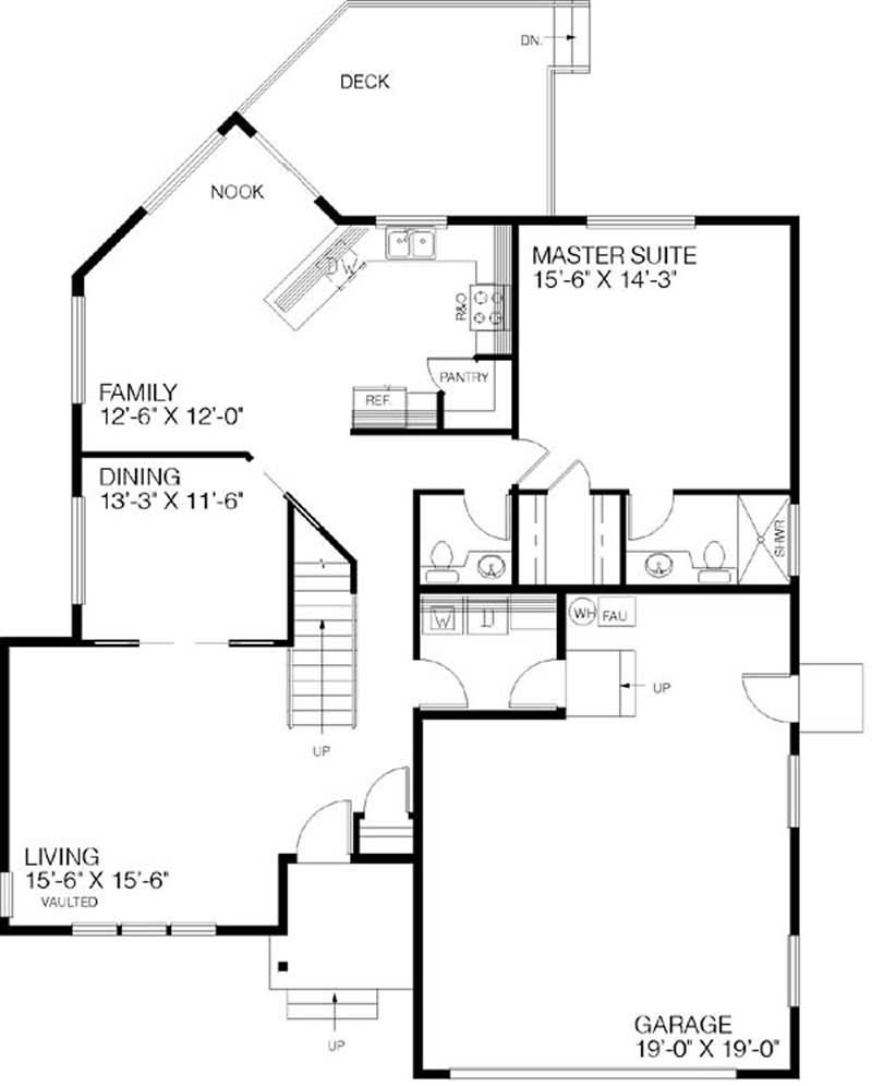 FLOOR PLAN FIRST STORY