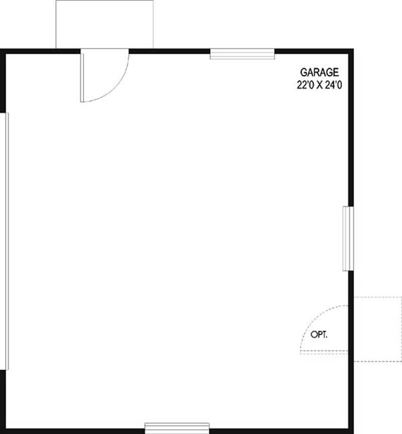 FLOOR PLAN GARAGE