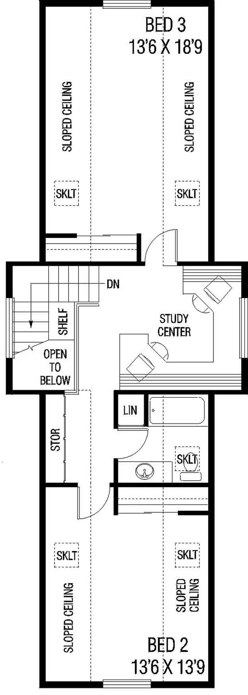 FLOOR PLAN SECOND STORY
