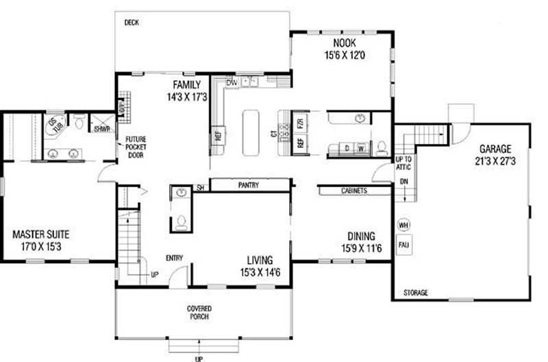 FLOOR PLAN FIRST STORY