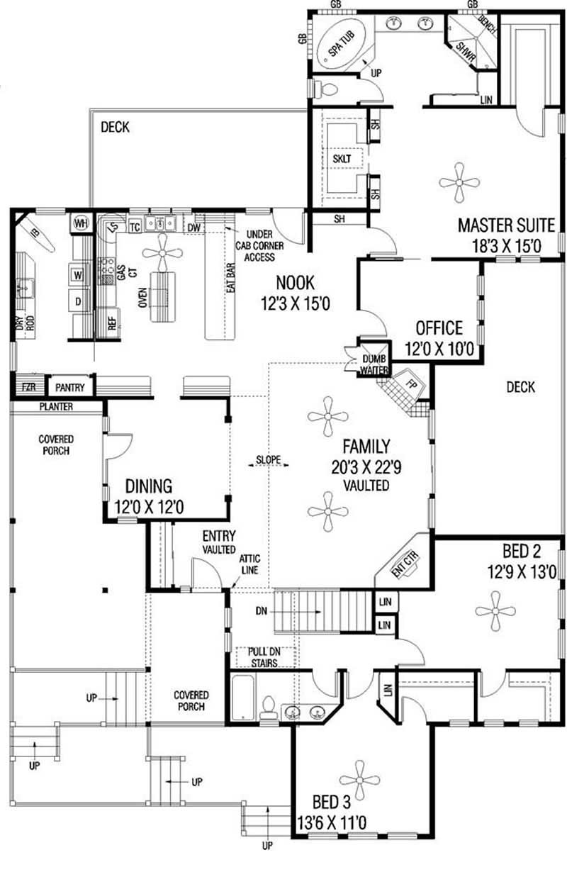 FLOOR PLAN FIRST STORY