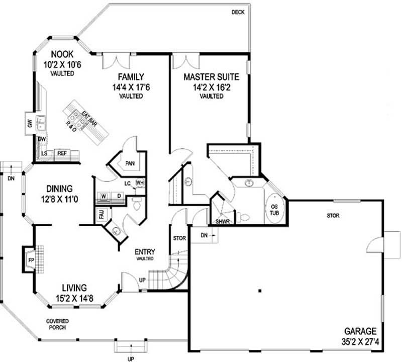 FLOOR PLAN FIRST STORY