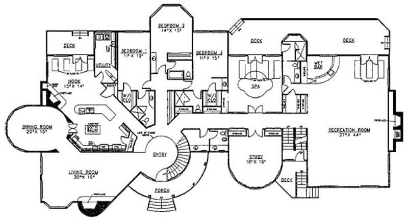 Floor Plan First Story