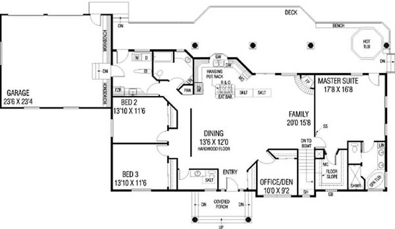 FLOOR PLAN FIRST STORY
