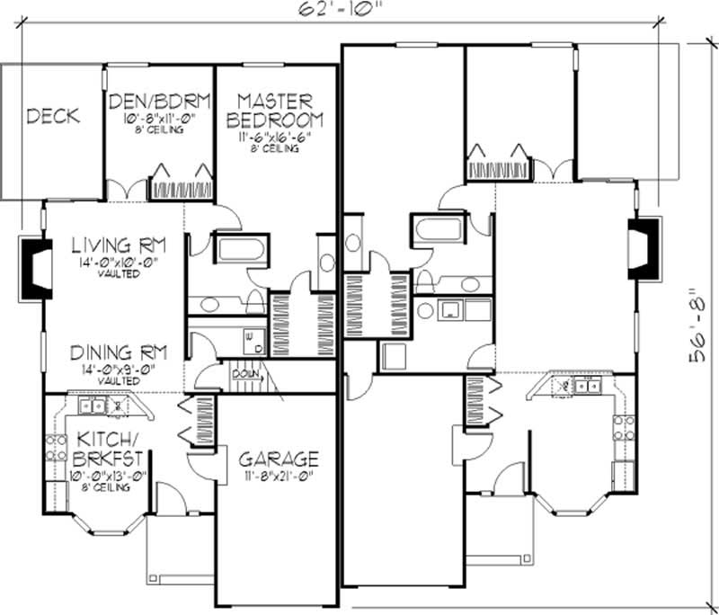 Floor Plan First Story