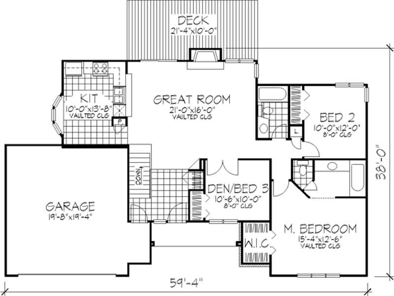Floor Plan First Story
