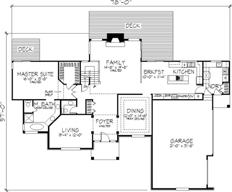 Floor Plan First Story