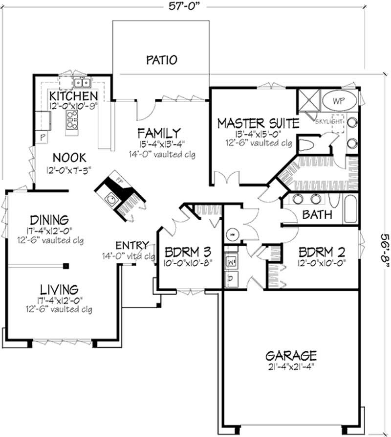 Floor Plan First Story