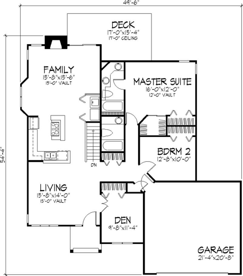 Floor Plan First Story