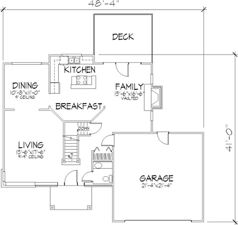 Floor Plan First Story