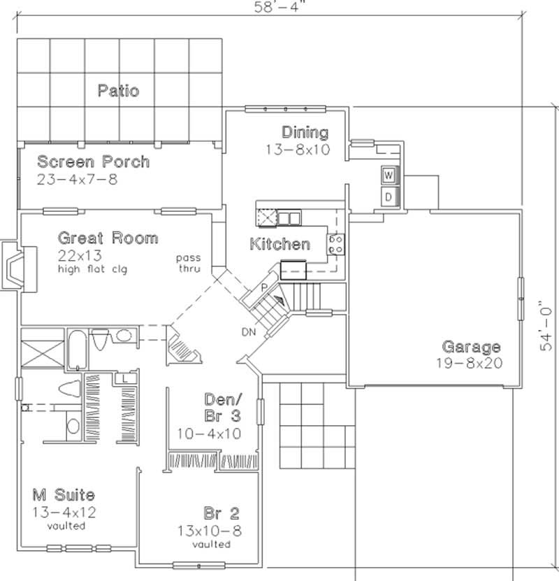 Floor Plan First Story