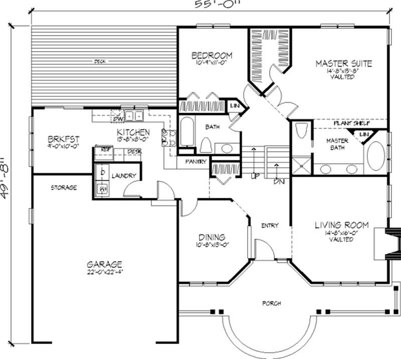 Floor Plan First Story