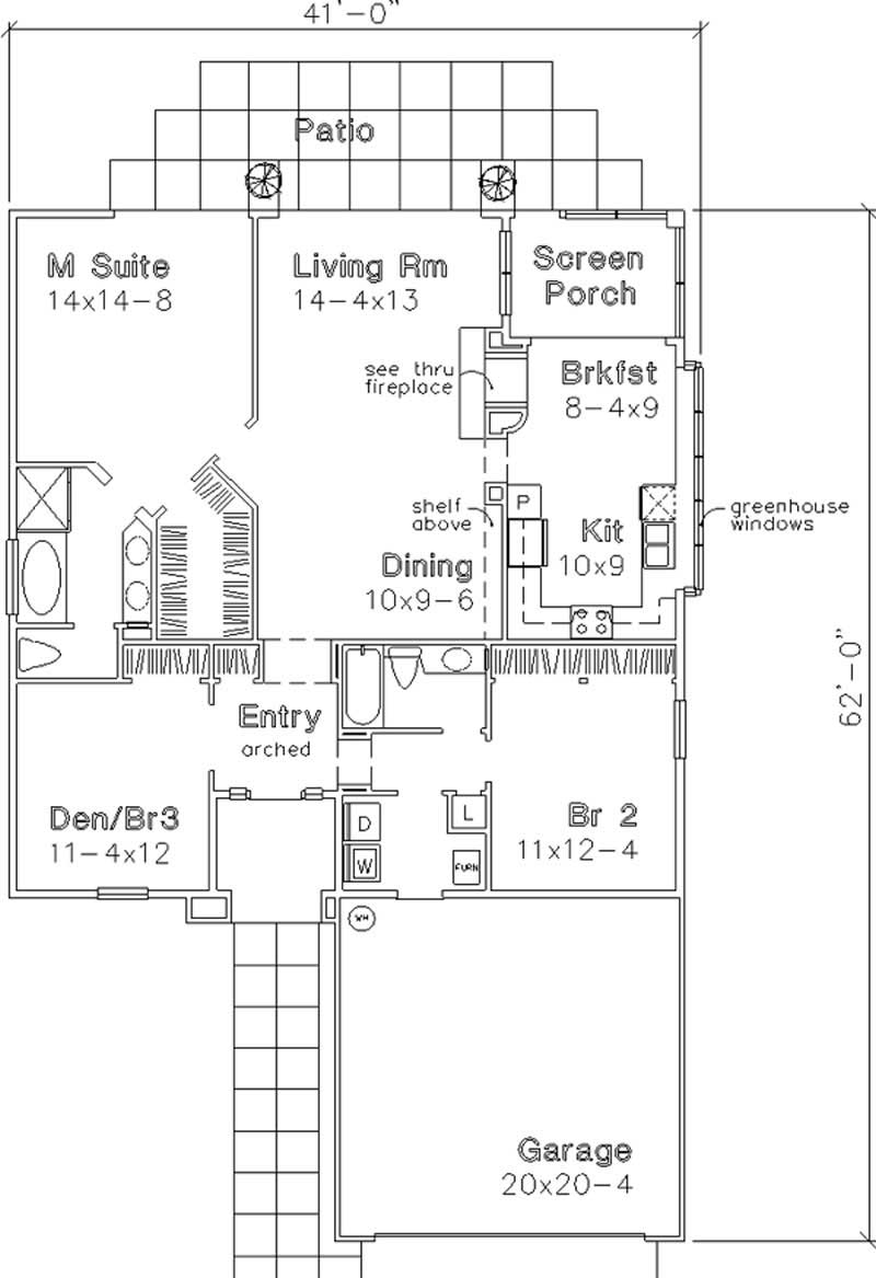 Floor Plan First Story