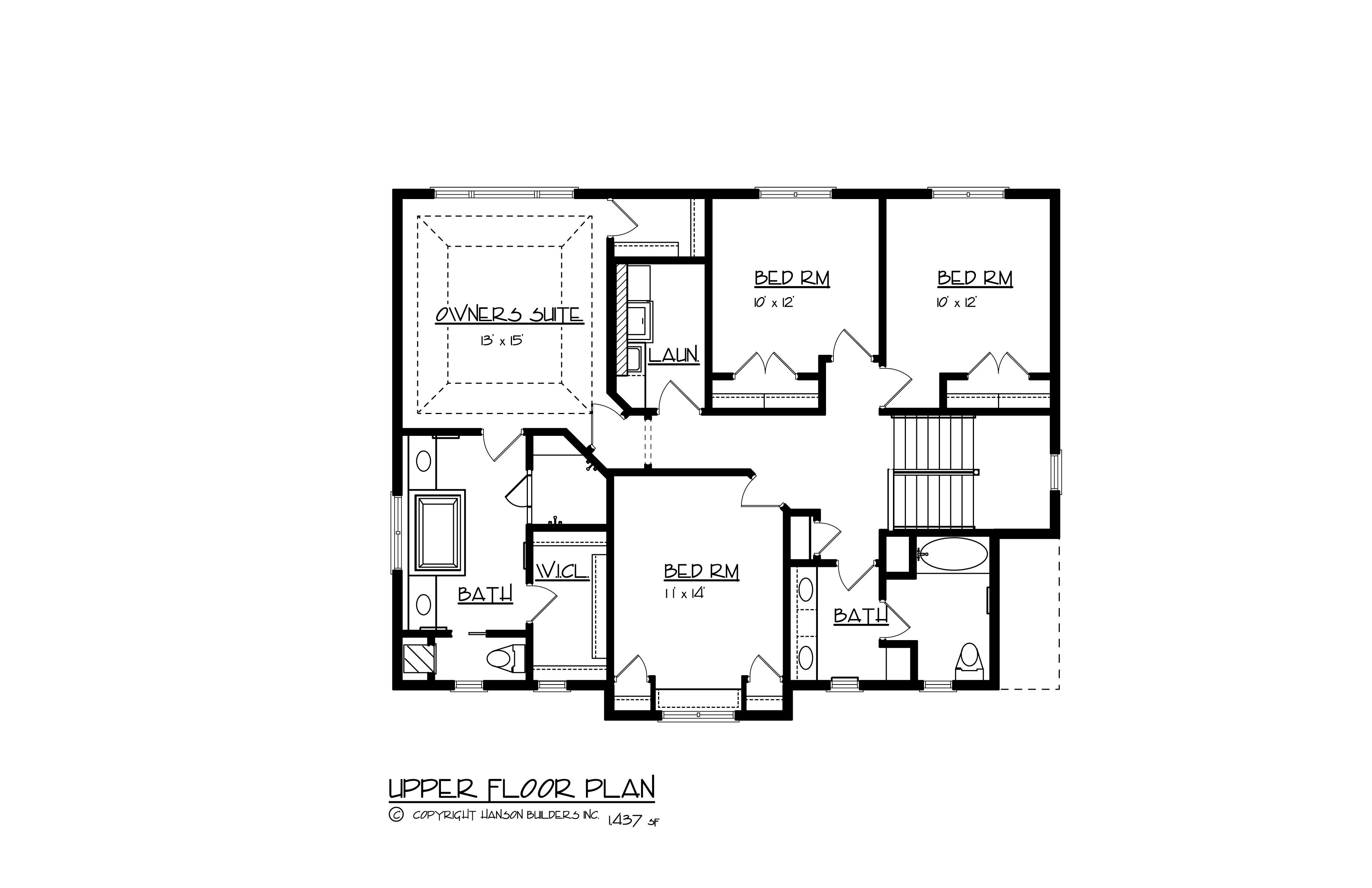 Floor Plan Second Story