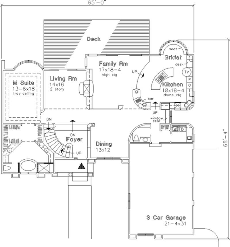 Floor Plan First Story
