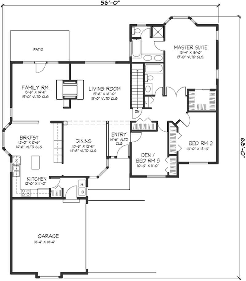 Floor Plan First Story