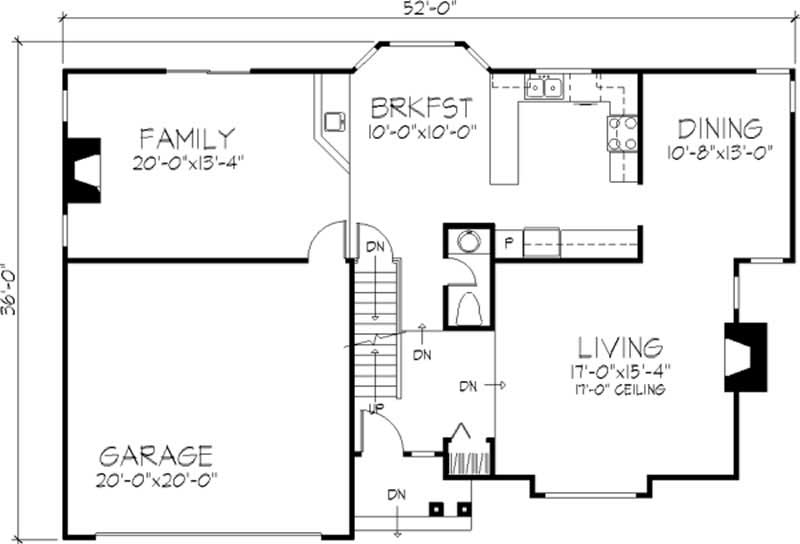 Floor Plan First Story