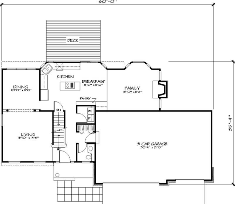 Floor Plan First Story