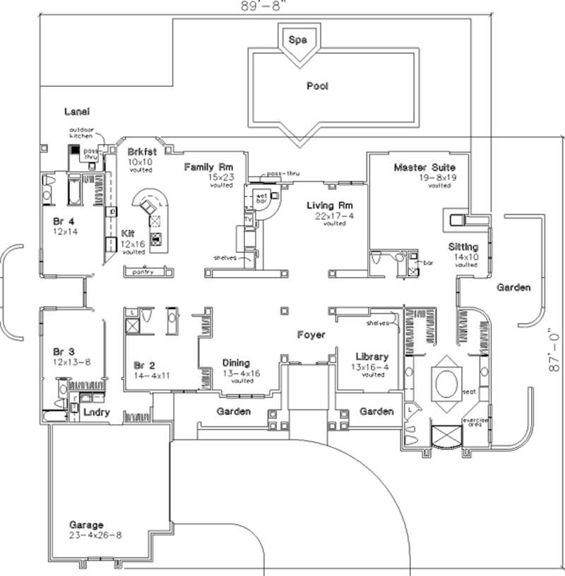Floor Plan First Story