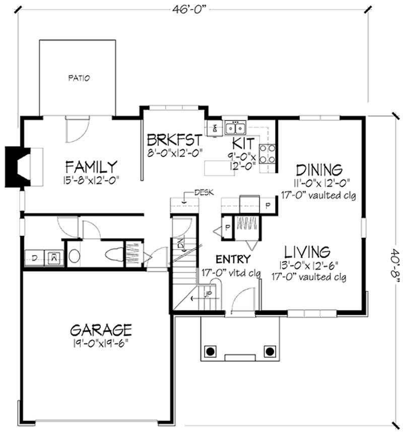 Floor Plan First Story