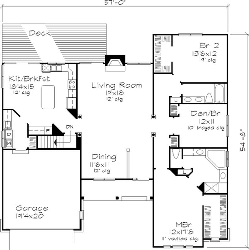 Floor Plan First Story