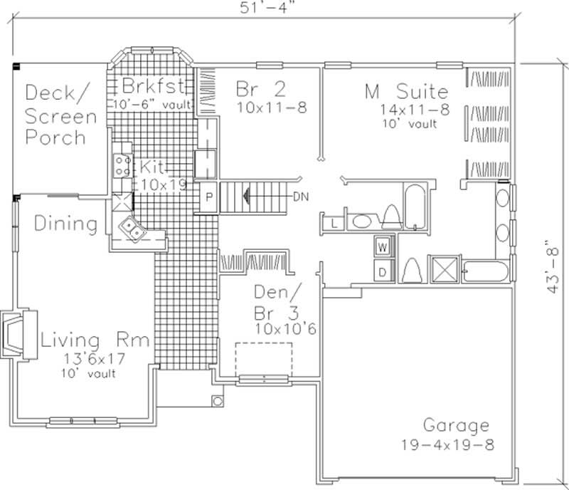 Floor Plan First Story