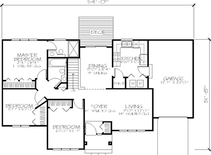 Floor Plan First Story