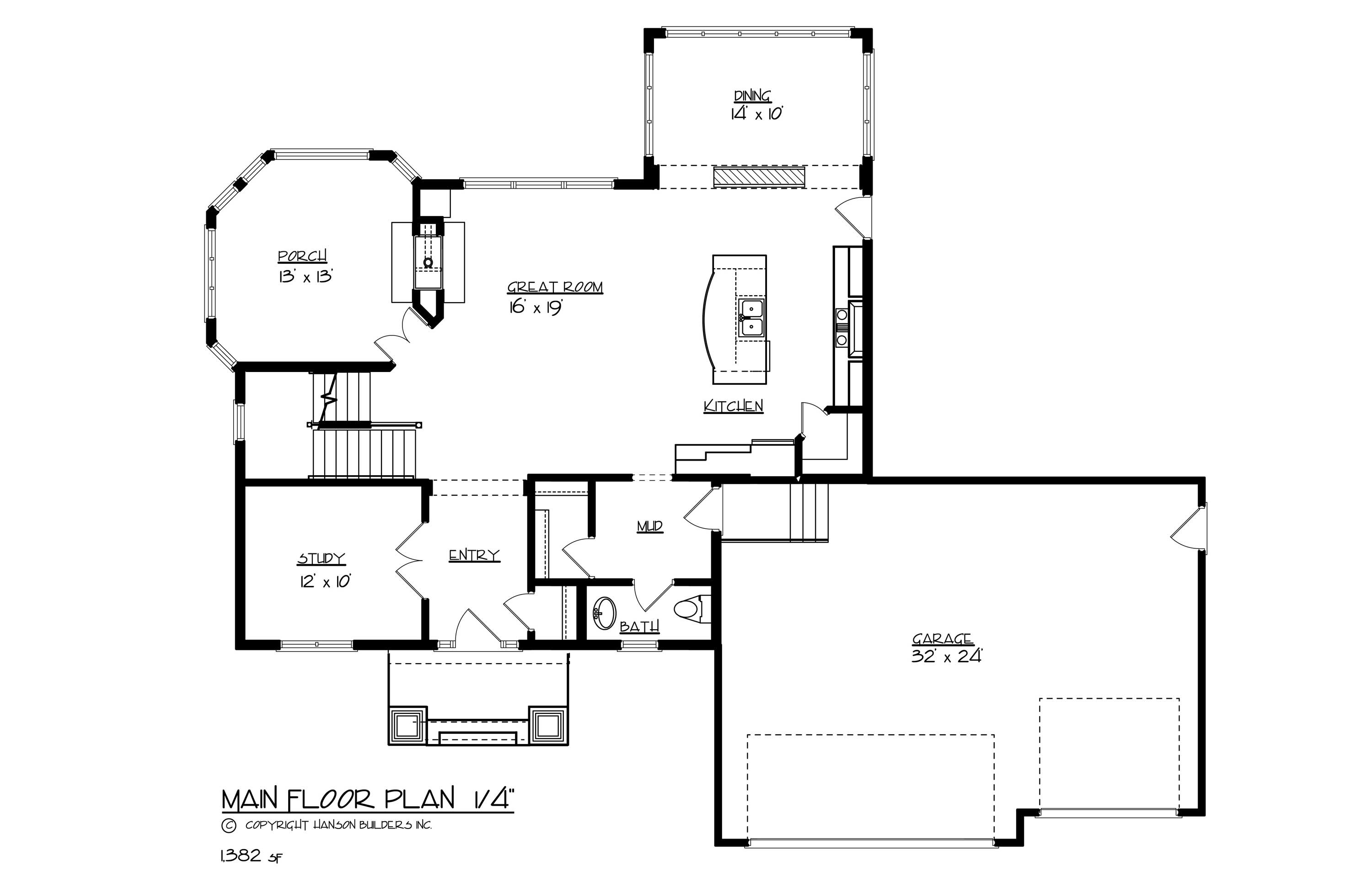 Floor Plan First Story