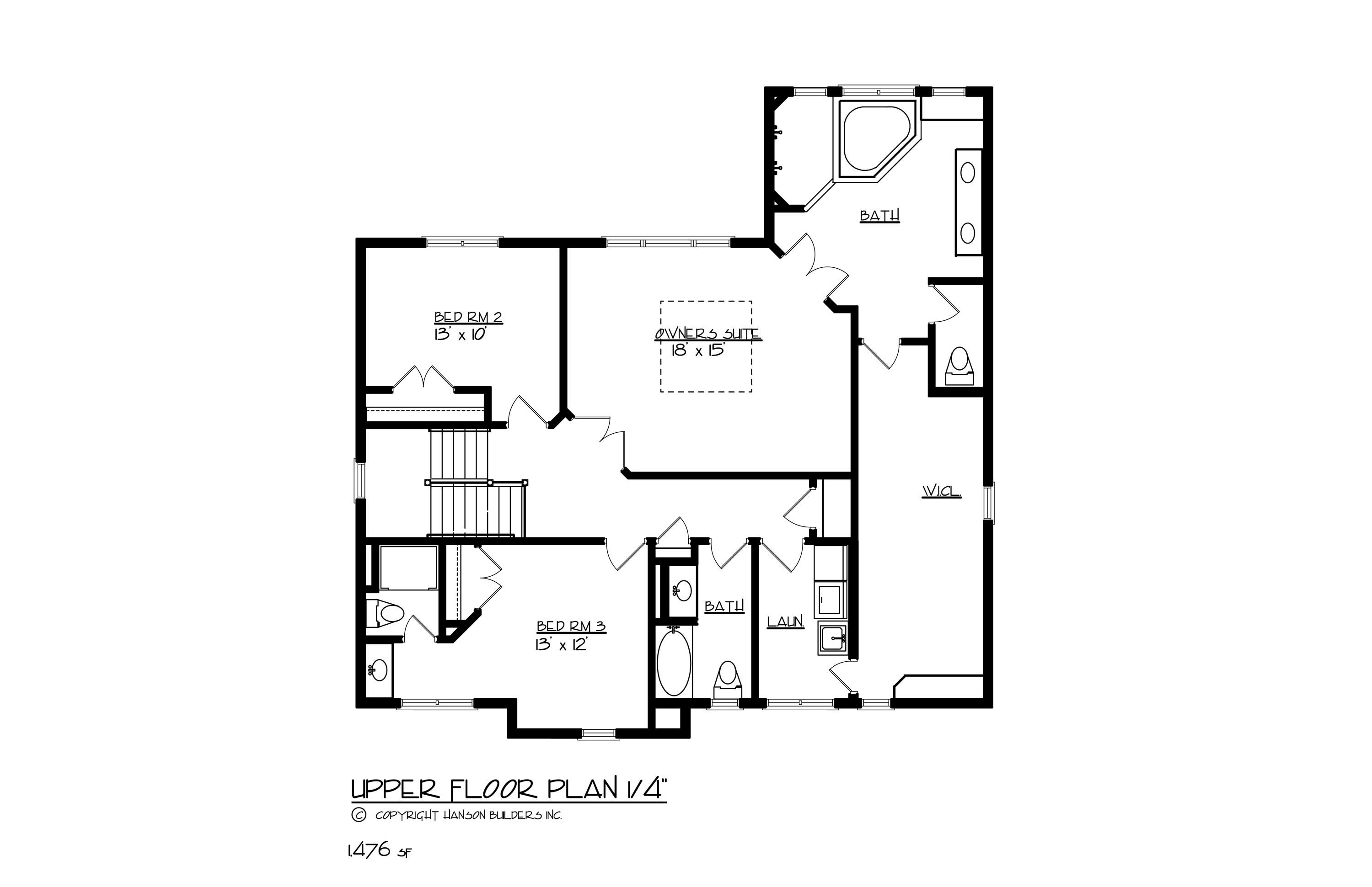 Floor Plan Second Story