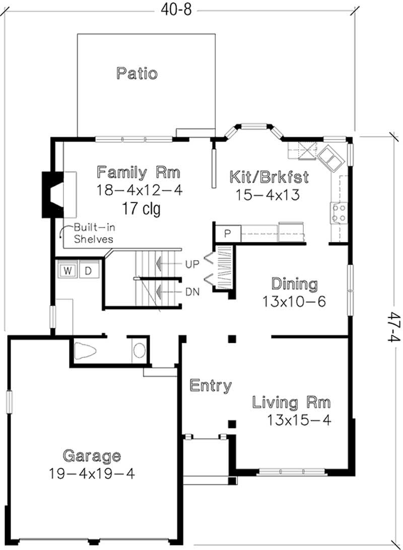 Floor Plan First Story