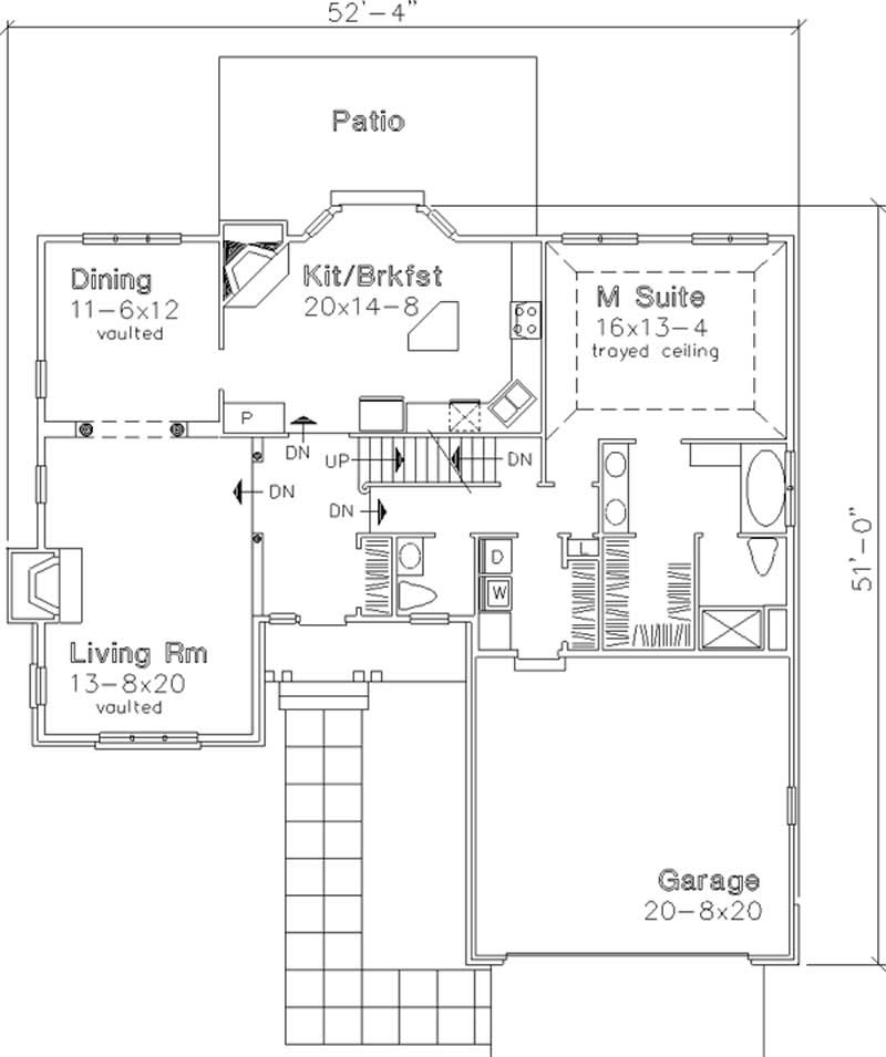 Floor Plan First Story