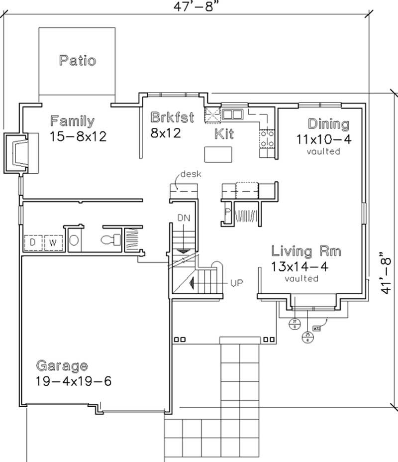 Floor Plan First Story