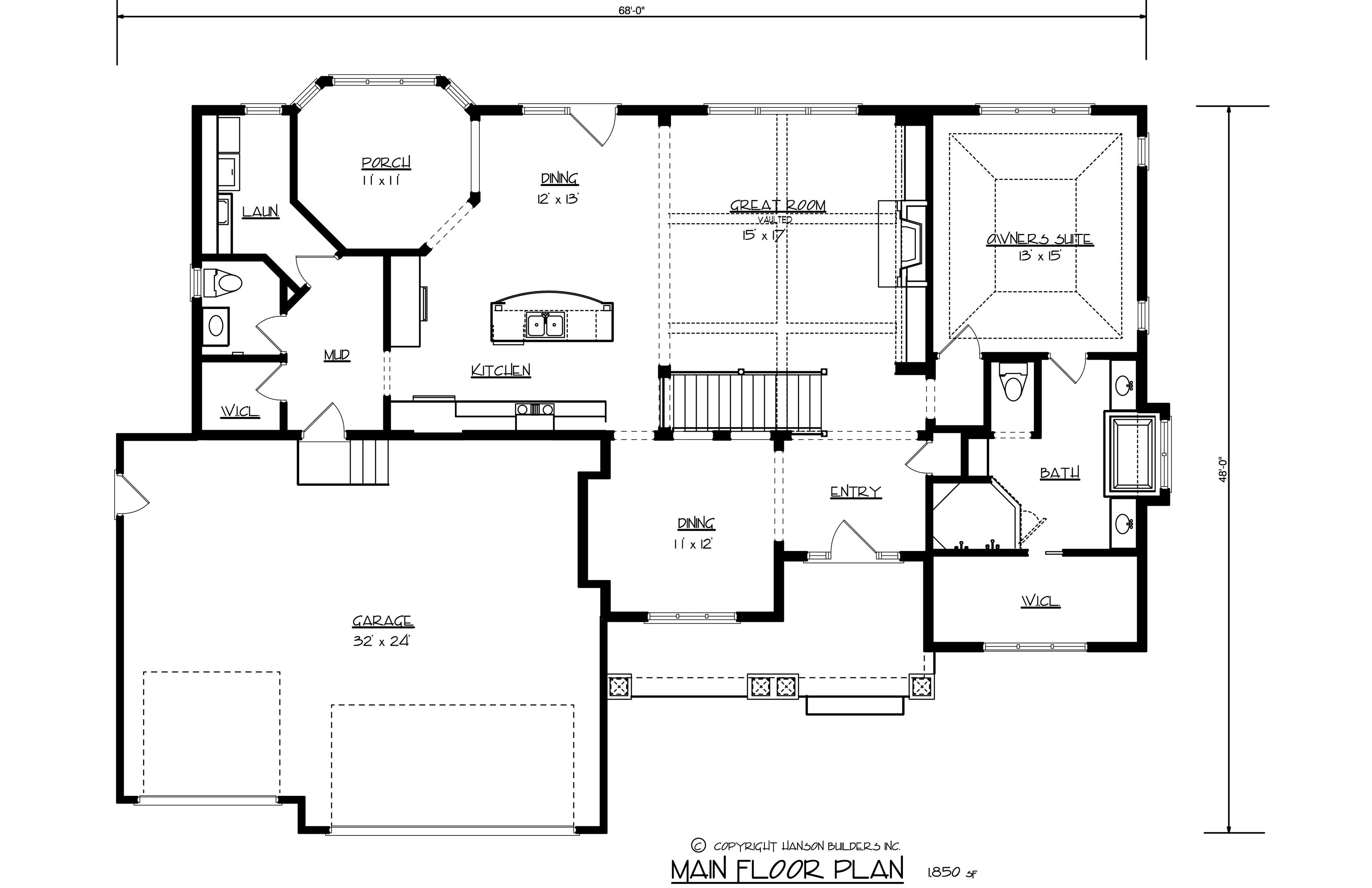 Floor Plan First Story