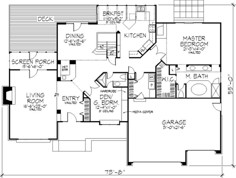 Floor Plan First Story